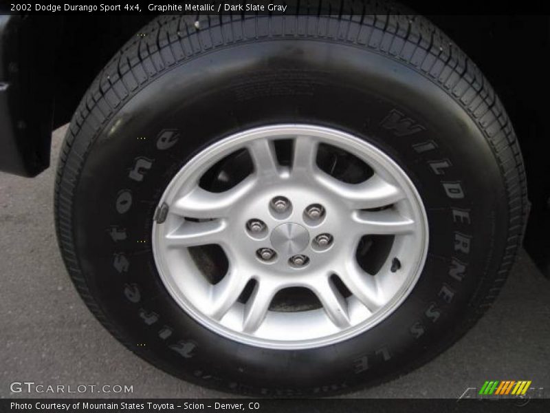 Graphite Metallic / Dark Slate Gray 2002 Dodge Durango Sport 4x4