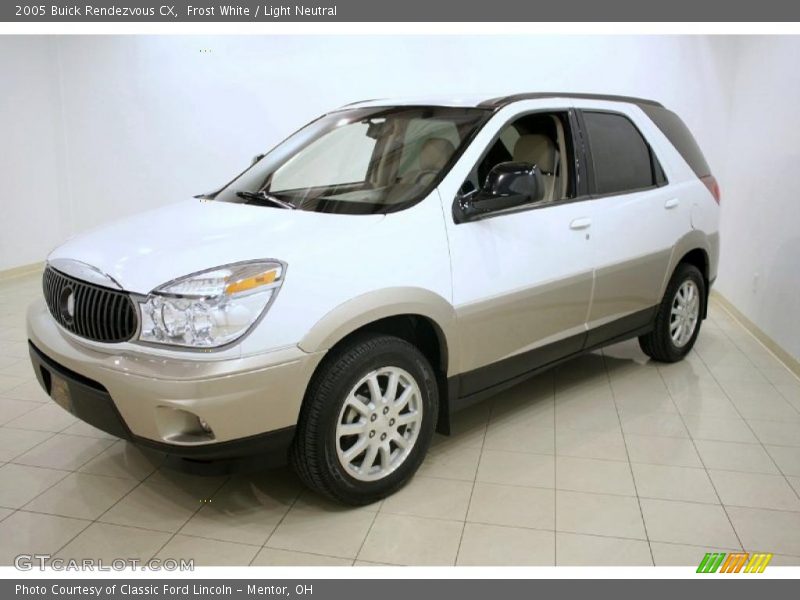 Frost White / Light Neutral 2005 Buick Rendezvous CX