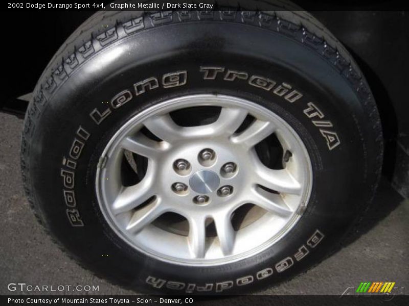 Graphite Metallic / Dark Slate Gray 2002 Dodge Durango Sport 4x4