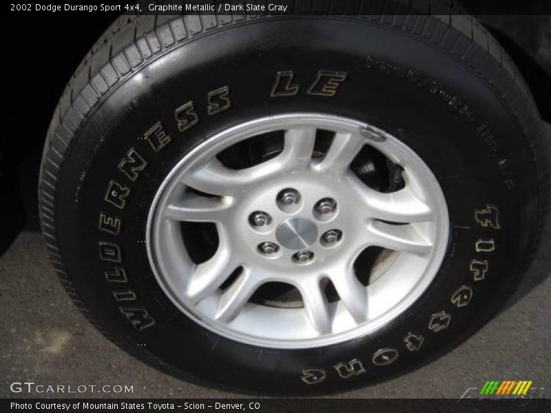 Graphite Metallic / Dark Slate Gray 2002 Dodge Durango Sport 4x4