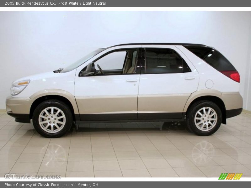 Frost White / Light Neutral 2005 Buick Rendezvous CX