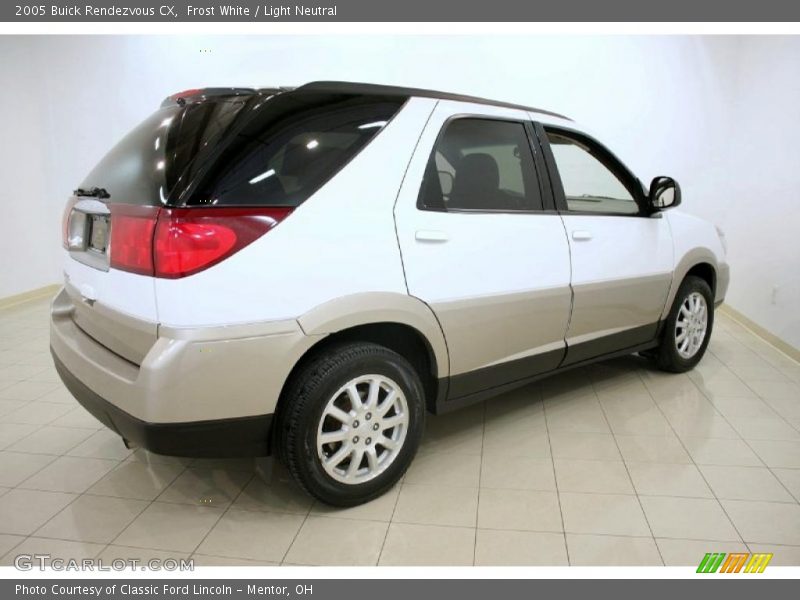 Frost White / Light Neutral 2005 Buick Rendezvous CX