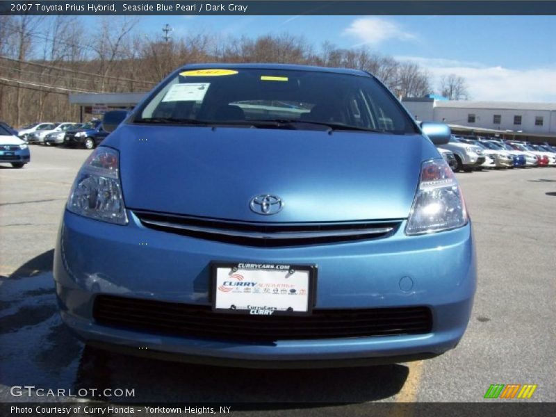 Seaside Blue Pearl / Dark Gray 2007 Toyota Prius Hybrid