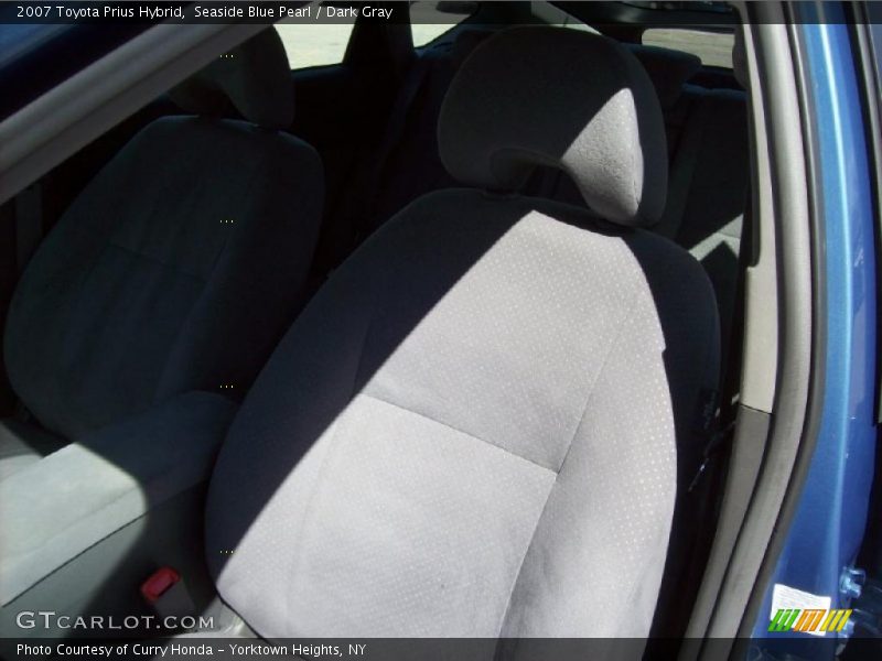 Seaside Blue Pearl / Dark Gray 2007 Toyota Prius Hybrid
