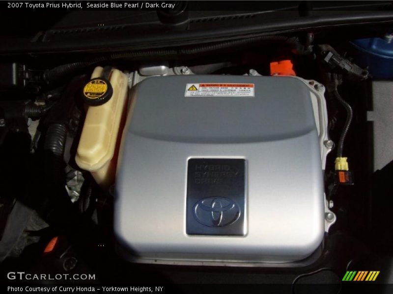 Seaside Blue Pearl / Dark Gray 2007 Toyota Prius Hybrid