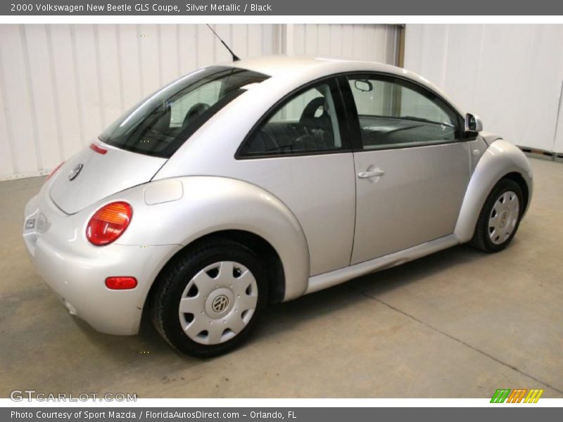 Silver Metallic / Black 2000 Volkswagen New Beetle GLS Coupe