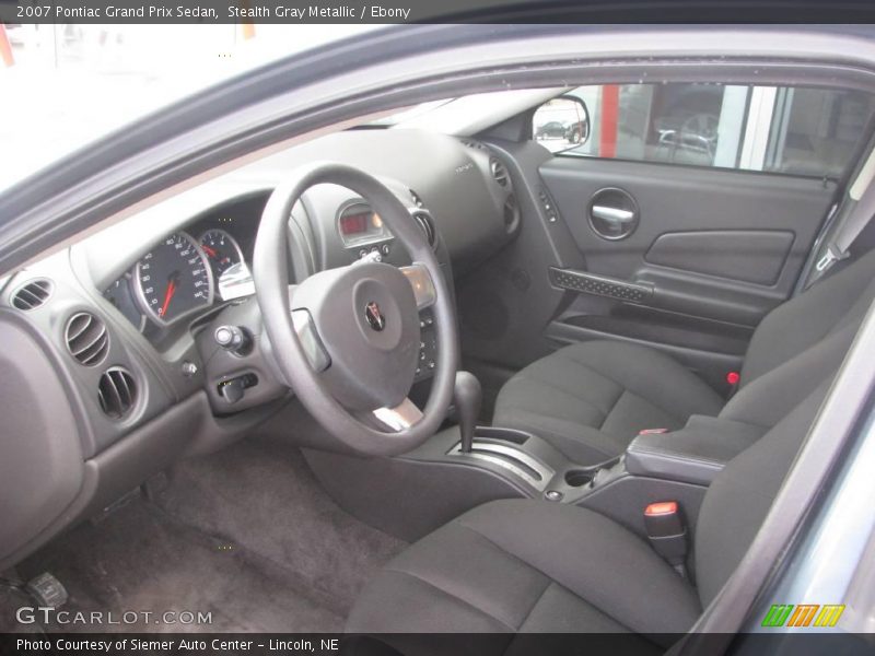 Stealth Gray Metallic / Ebony 2007 Pontiac Grand Prix Sedan