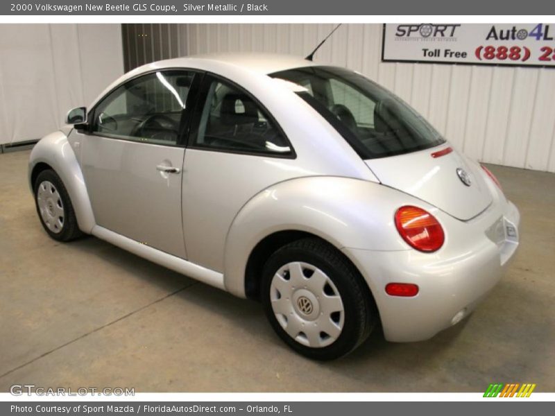 Silver Metallic / Black 2000 Volkswagen New Beetle GLS Coupe