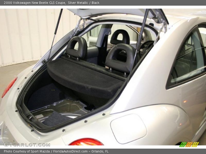 Silver Metallic / Black 2000 Volkswagen New Beetle GLS Coupe
