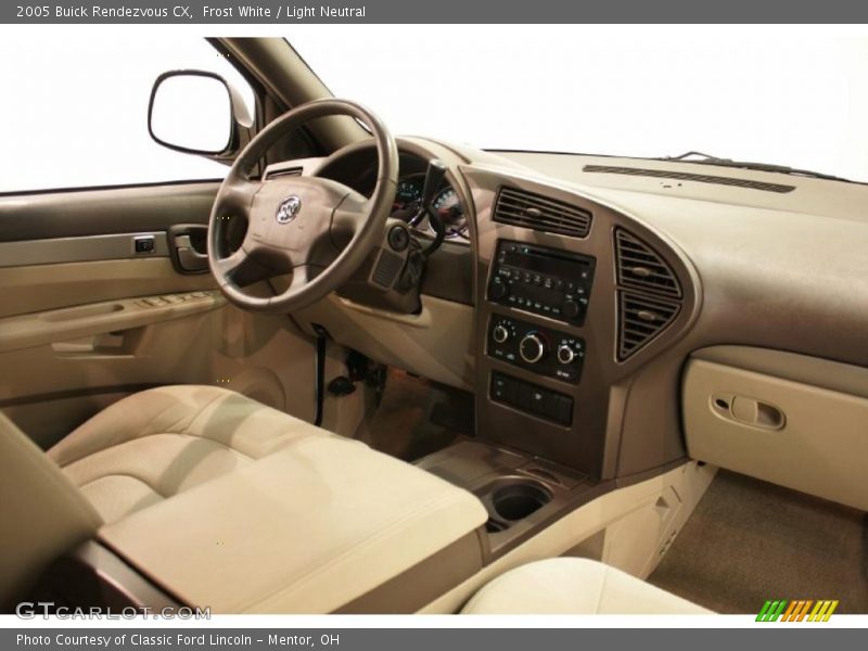 Frost White / Light Neutral 2005 Buick Rendezvous CX