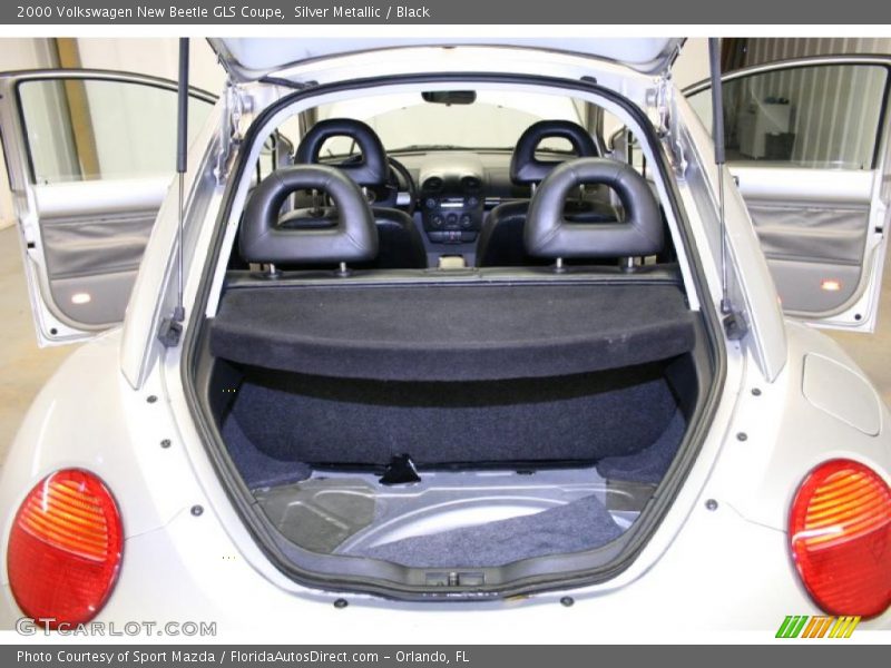 Silver Metallic / Black 2000 Volkswagen New Beetle GLS Coupe