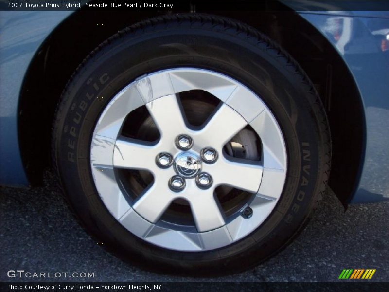 Seaside Blue Pearl / Dark Gray 2007 Toyota Prius Hybrid