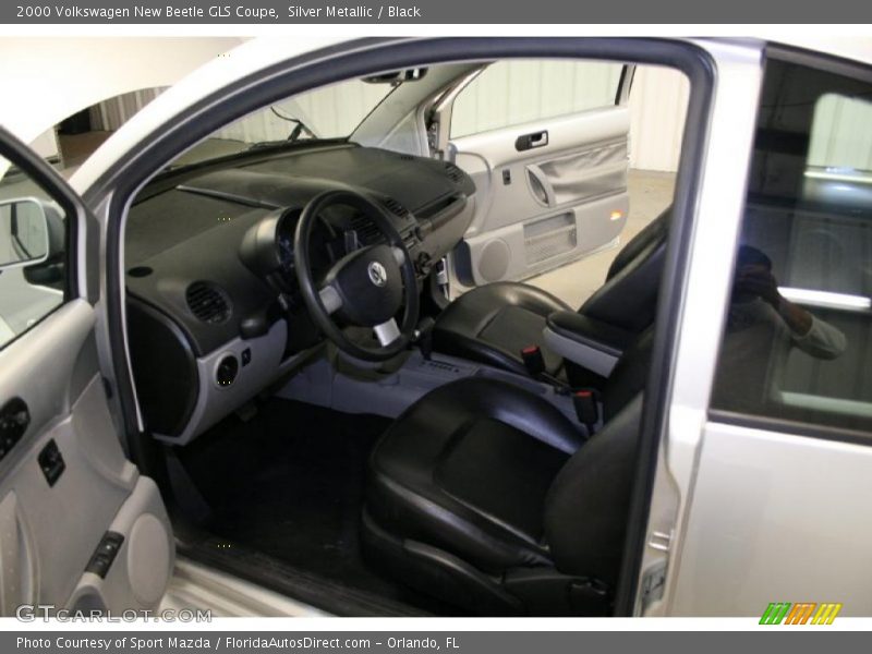 Silver Metallic / Black 2000 Volkswagen New Beetle GLS Coupe