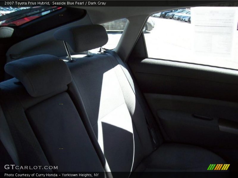 Seaside Blue Pearl / Dark Gray 2007 Toyota Prius Hybrid
