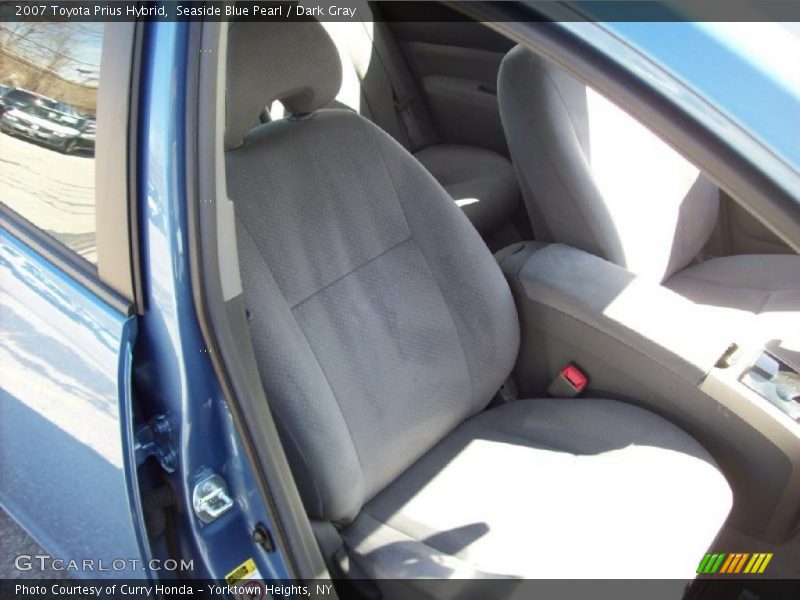 Seaside Blue Pearl / Dark Gray 2007 Toyota Prius Hybrid