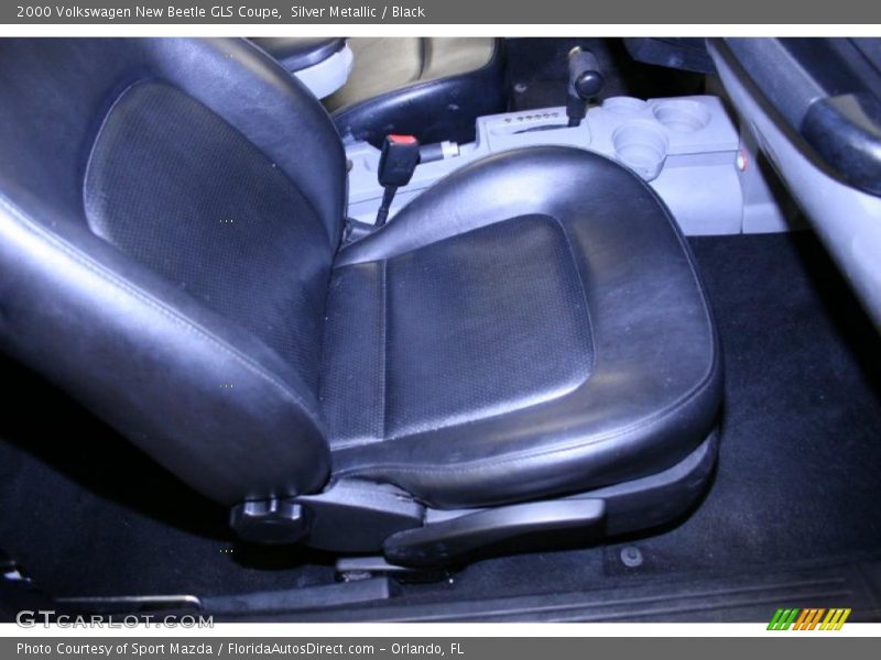Silver Metallic / Black 2000 Volkswagen New Beetle GLS Coupe