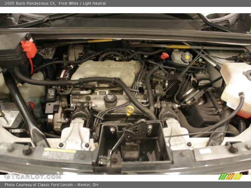 Frost White / Light Neutral 2005 Buick Rendezvous CX