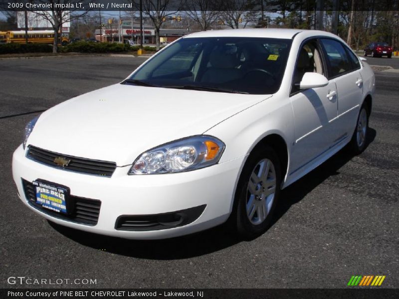 White / Neutral 2009 Chevrolet Impala LT