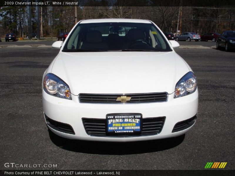 White / Neutral 2009 Chevrolet Impala LT