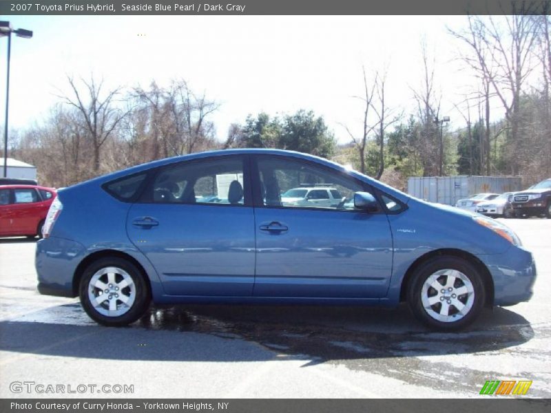 Seaside Blue Pearl / Dark Gray 2007 Toyota Prius Hybrid