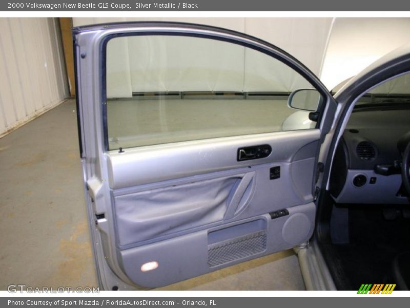 Silver Metallic / Black 2000 Volkswagen New Beetle GLS Coupe