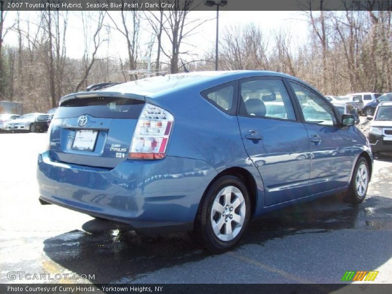 Seaside Blue Pearl / Dark Gray 2007 Toyota Prius Hybrid