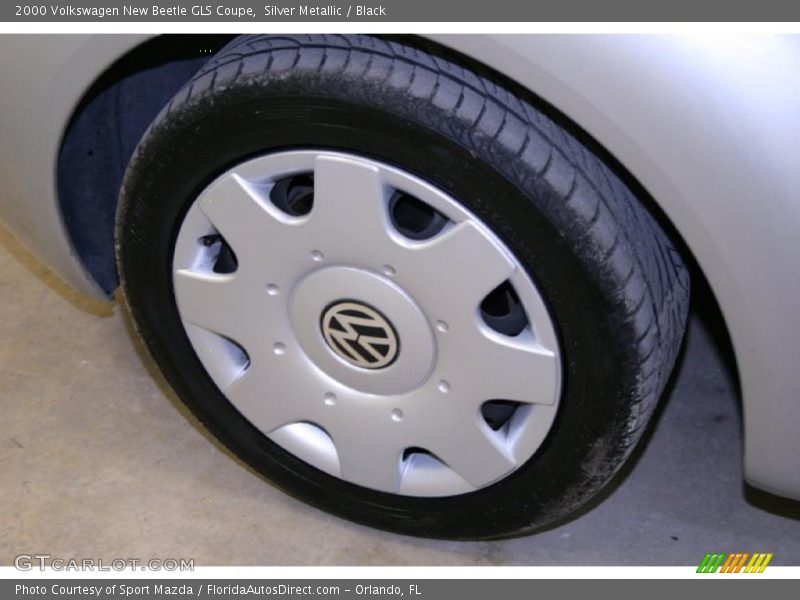 Silver Metallic / Black 2000 Volkswagen New Beetle GLS Coupe