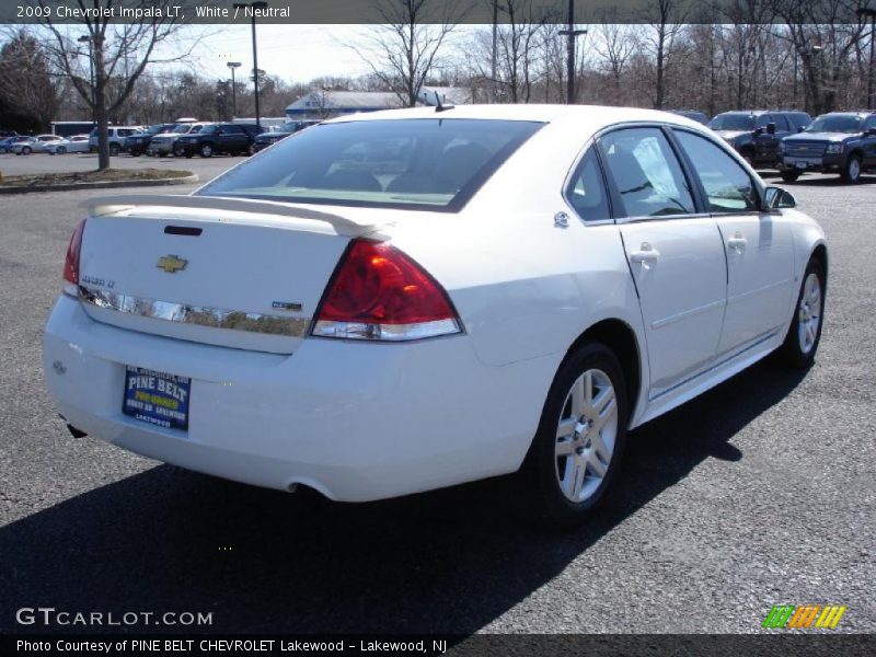 White / Neutral 2009 Chevrolet Impala LT