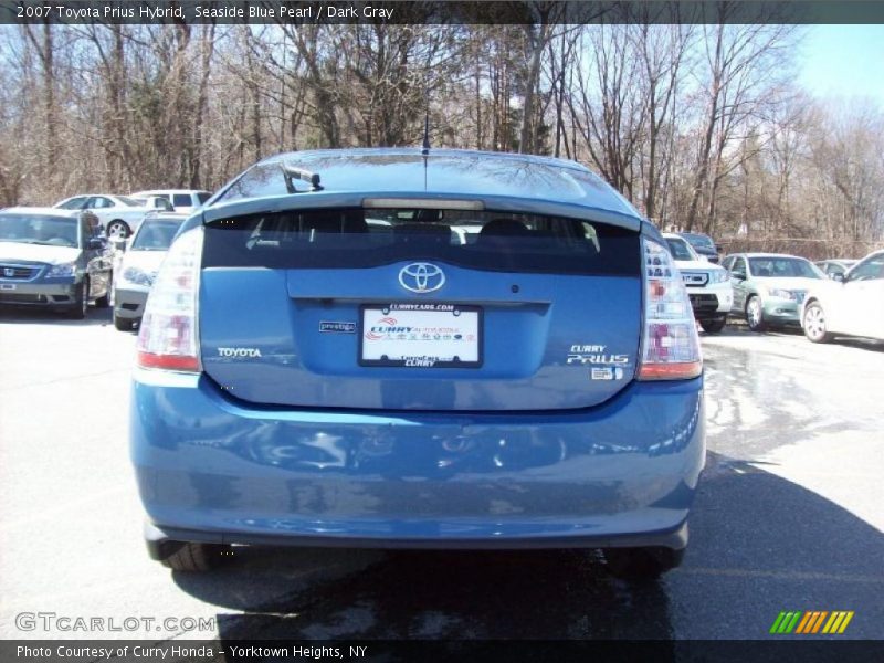 Seaside Blue Pearl / Dark Gray 2007 Toyota Prius Hybrid