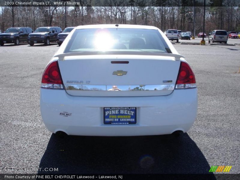 White / Neutral 2009 Chevrolet Impala LT