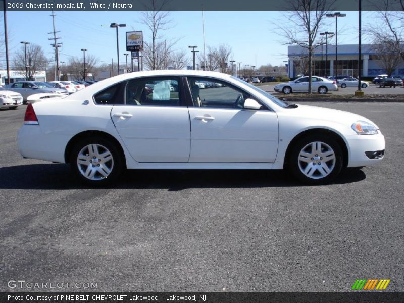 White / Neutral 2009 Chevrolet Impala LT