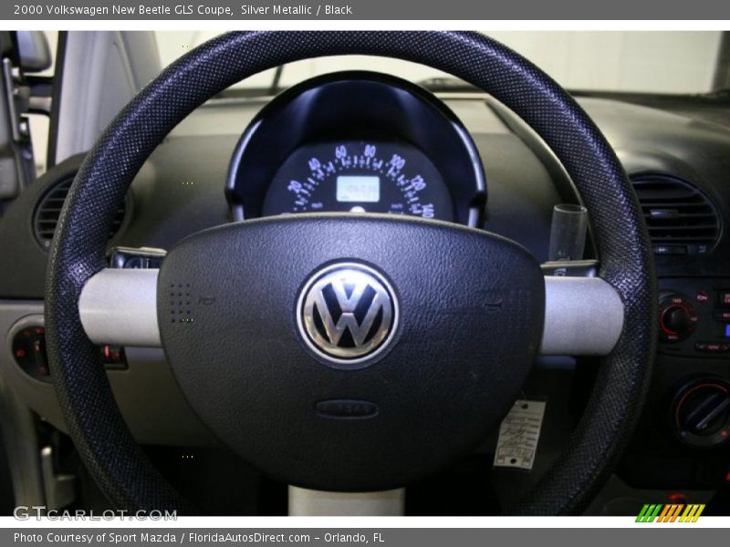 Silver Metallic / Black 2000 Volkswagen New Beetle GLS Coupe