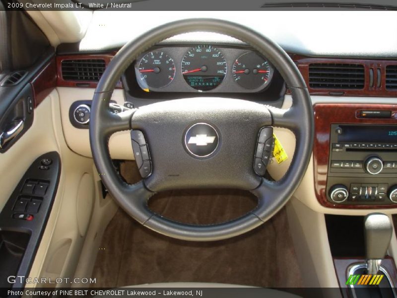 White / Neutral 2009 Chevrolet Impala LT