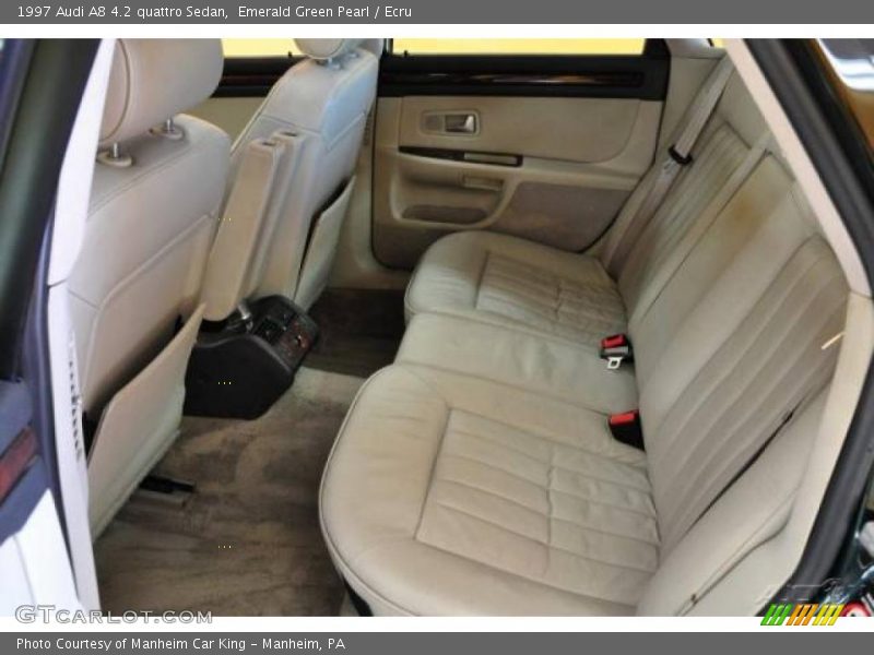 Emerald Green Pearl / Ecru 1997 Audi A8 4.2 quattro Sedan