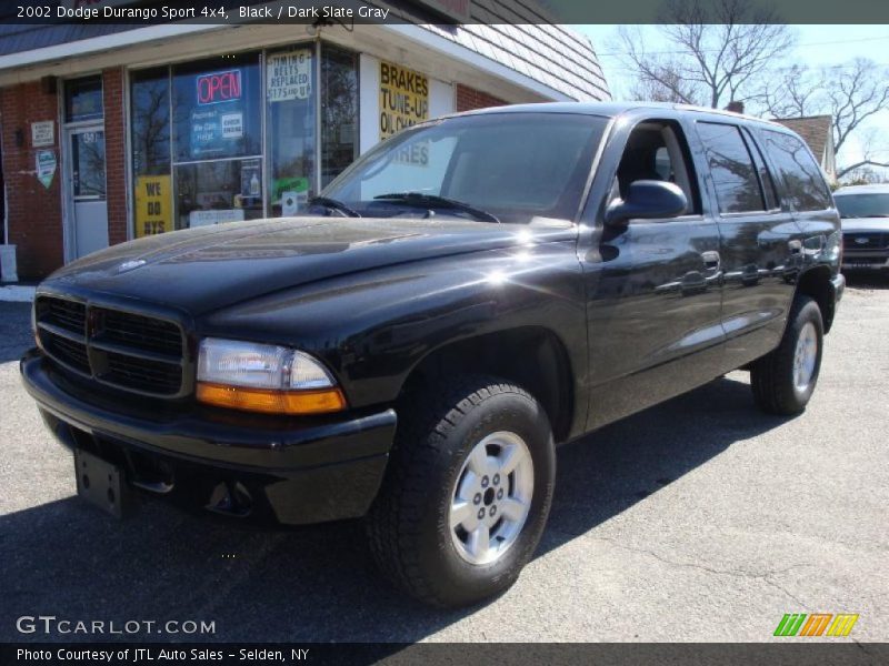 Black / Dark Slate Gray 2002 Dodge Durango Sport 4x4