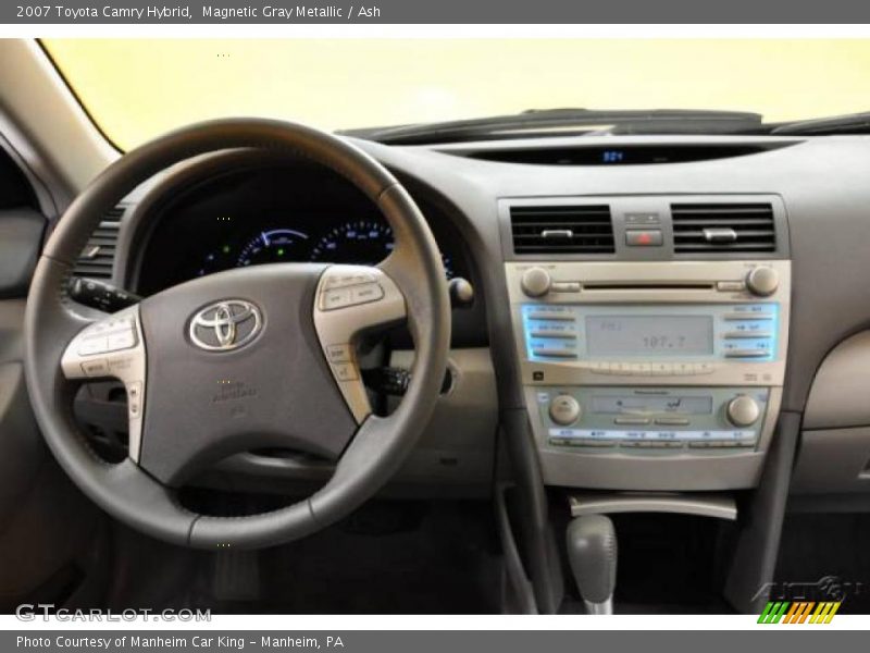 Magnetic Gray Metallic / Ash 2007 Toyota Camry Hybrid