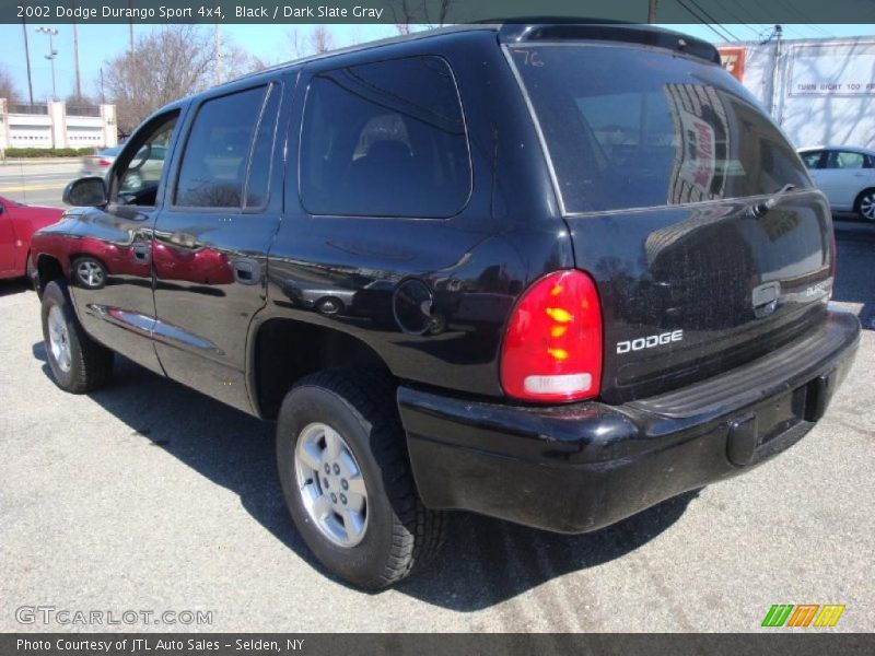 Black / Dark Slate Gray 2002 Dodge Durango Sport 4x4