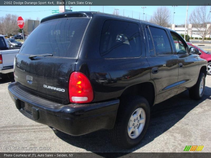 Black / Dark Slate Gray 2002 Dodge Durango Sport 4x4
