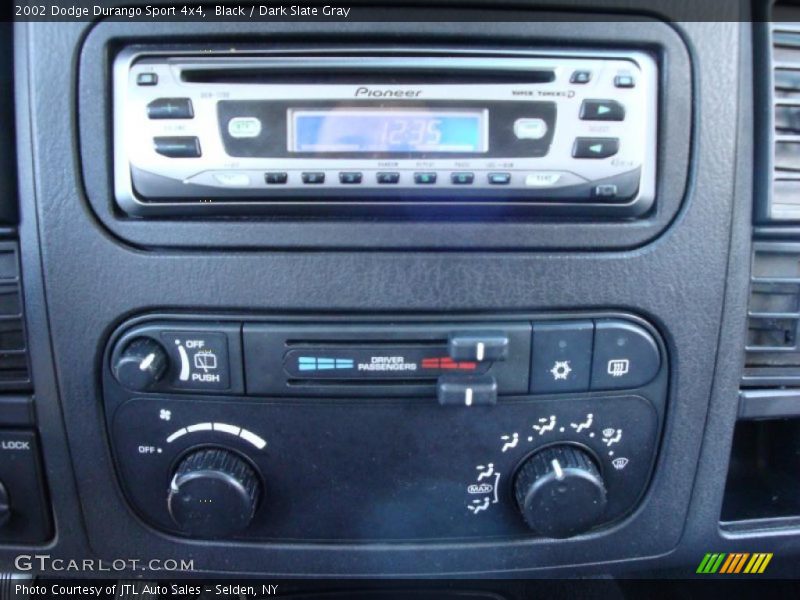 Black / Dark Slate Gray 2002 Dodge Durango Sport 4x4
