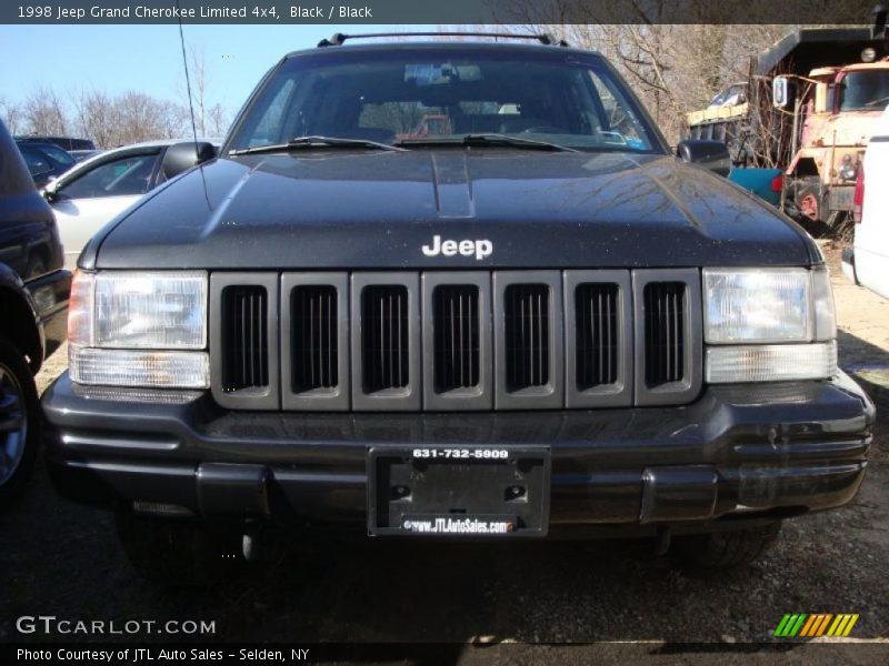 Black / Black 1998 Jeep Grand Cherokee Limited 4x4