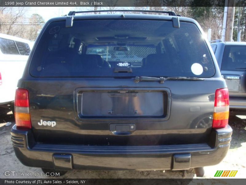 Black / Black 1998 Jeep Grand Cherokee Limited 4x4