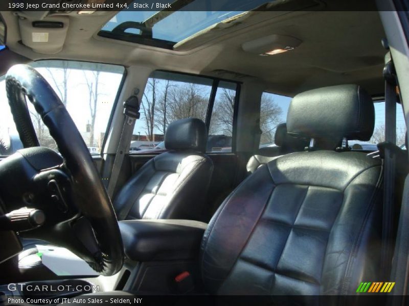 Black / Black 1998 Jeep Grand Cherokee Limited 4x4