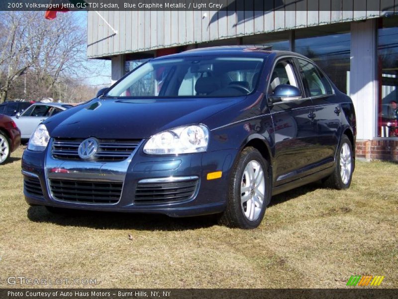 Blue Graphite Metallic / Light Grey 2005 Volkswagen Jetta GLS TDI Sedan