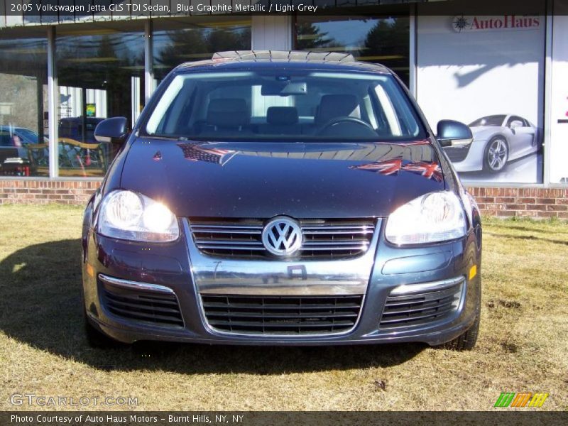 Blue Graphite Metallic / Light Grey 2005 Volkswagen Jetta GLS TDI Sedan