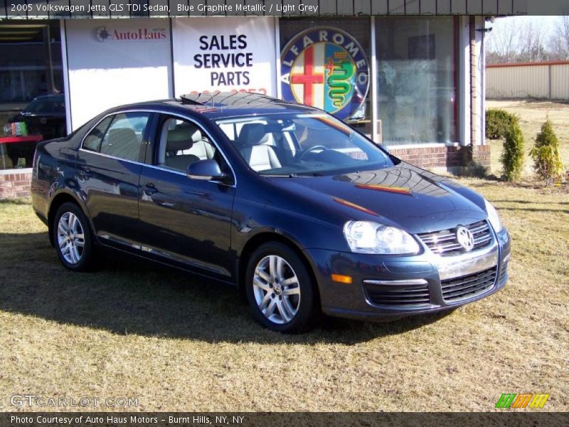 Blue Graphite Metallic / Light Grey 2005 Volkswagen Jetta GLS TDI Sedan