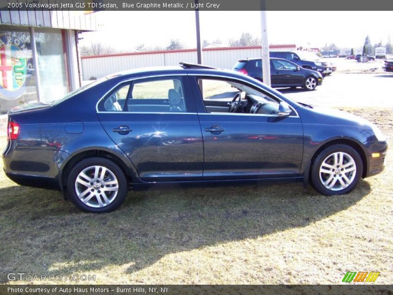 Blue Graphite Metallic / Light Grey 2005 Volkswagen Jetta GLS TDI Sedan