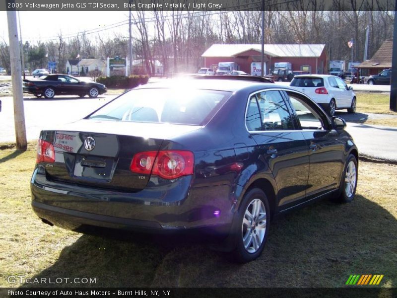Blue Graphite Metallic / Light Grey 2005 Volkswagen Jetta GLS TDI Sedan