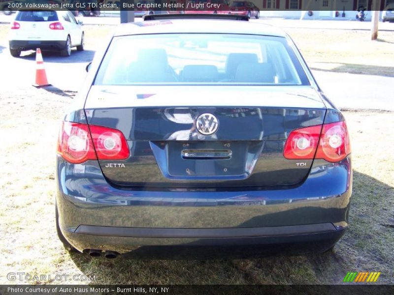 Blue Graphite Metallic / Light Grey 2005 Volkswagen Jetta GLS TDI Sedan