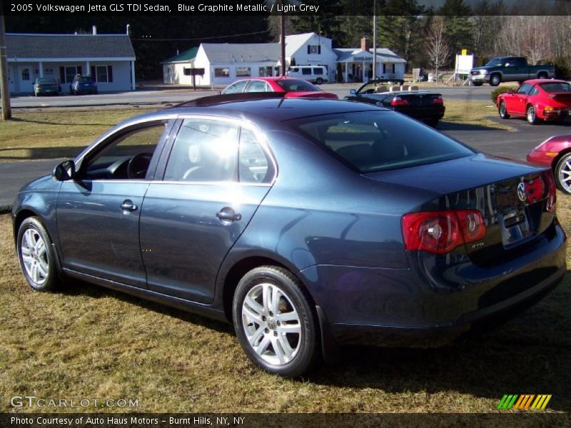 Blue Graphite Metallic / Light Grey 2005 Volkswagen Jetta GLS TDI Sedan