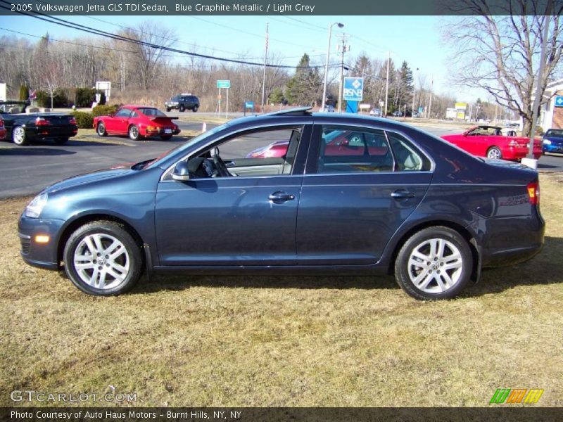 Blue Graphite Metallic / Light Grey 2005 Volkswagen Jetta GLS TDI Sedan